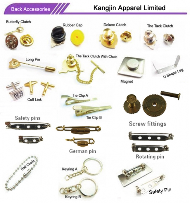 Badge On The Back Accessories