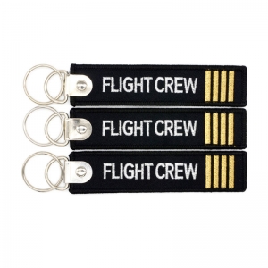 Flight Crew Captain Keychain