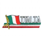 Italia Flag Patches
