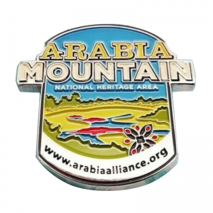 Arabia Mountain Soft Enamel Pin