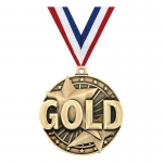 3D Gold Place Medal