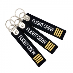 Flight Crew Captain Keychain
