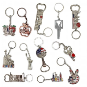 NYC Bundle Souvenir Metal Keychain