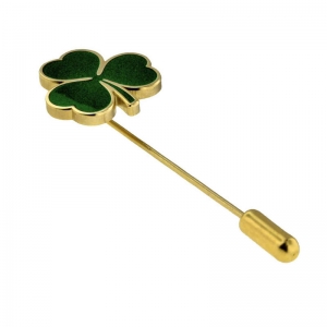 Shamrock Clover Stick Pin