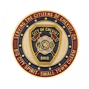 Firefighter Challenge Coins
