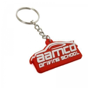 Driving School PVC Keychains